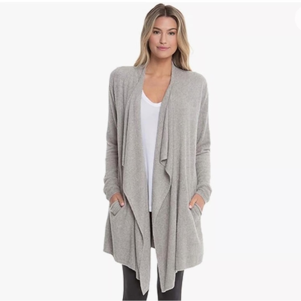 BAREFOOT DREAMS BAMBOO CHIC LITE CARDIGAN
